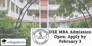 DSE MBA Admission Open; Apply by February 3